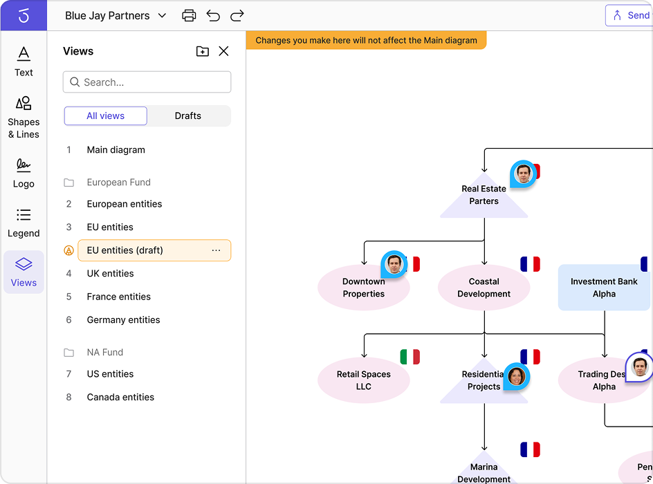 Preview of drafts and explorations case studies